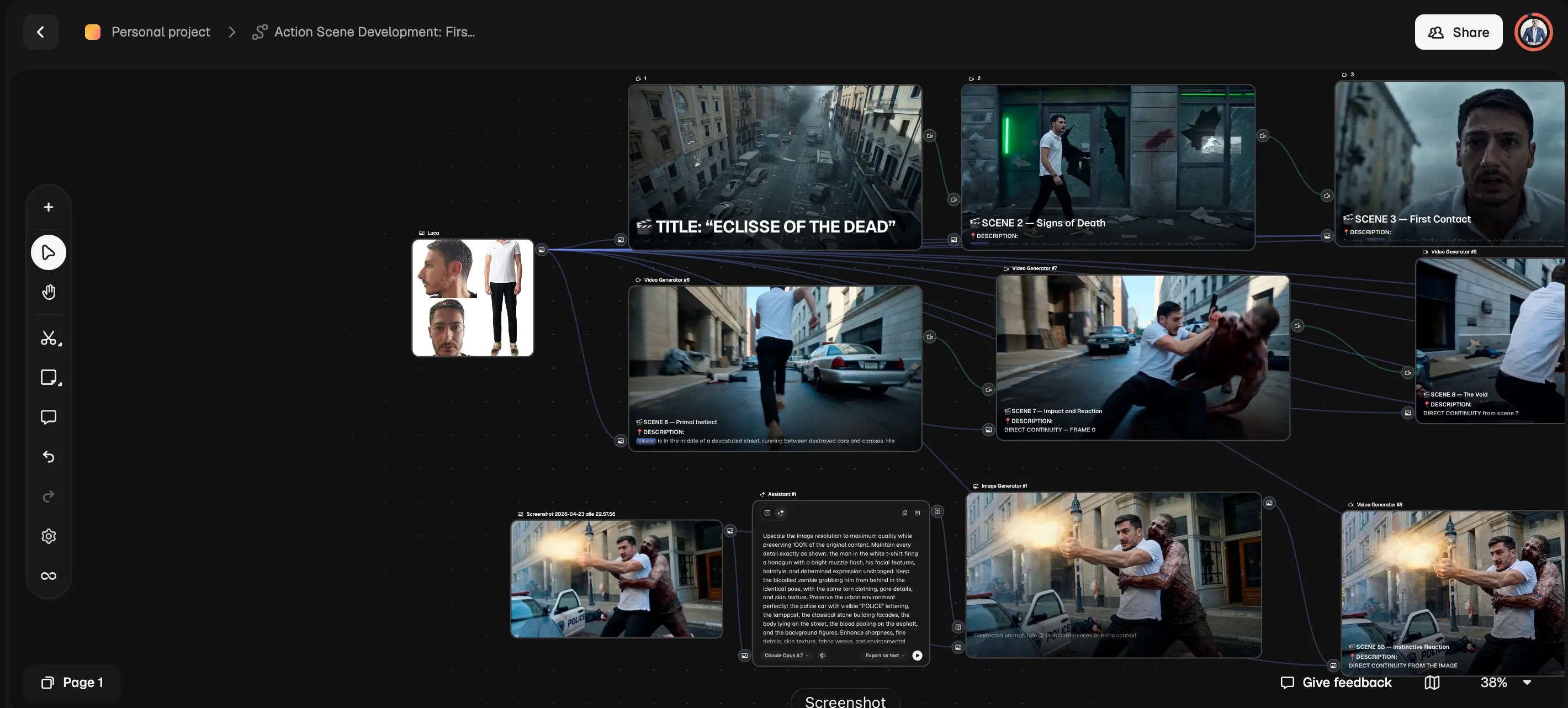 Workflow AI Film Engineering