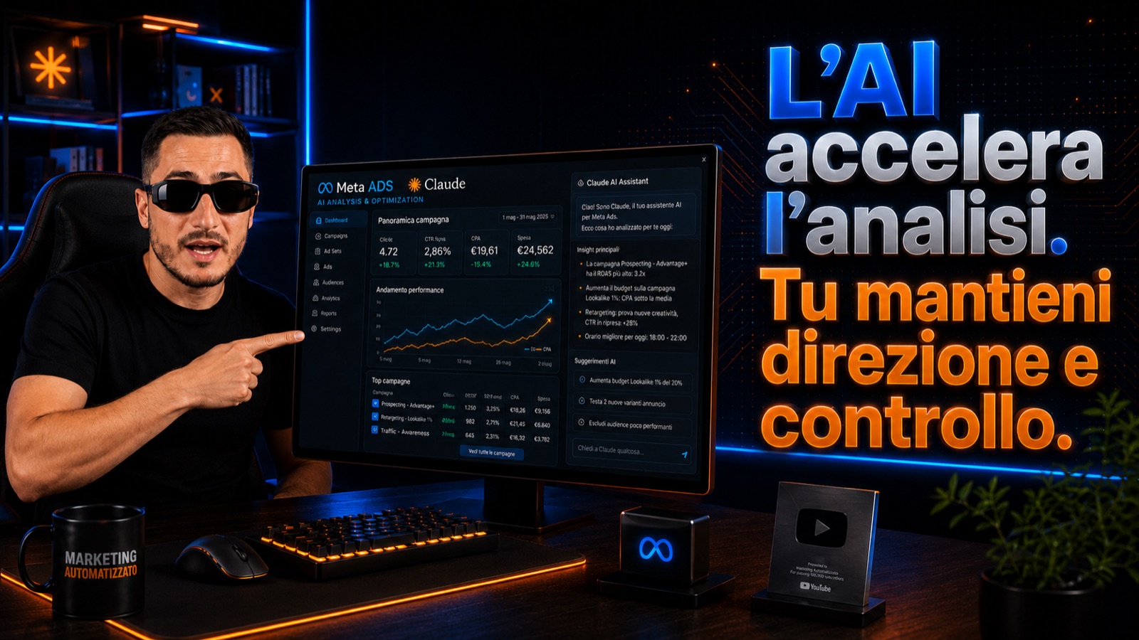 L’intelligenza artificiale accelera l’analisi mentre il media buyer mantiene direzione e controllo