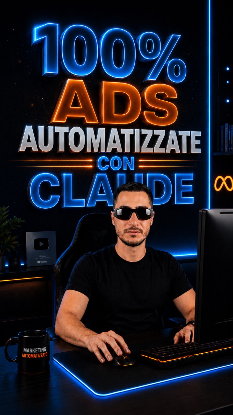 100% Ads automatizzate con Claude, formato mobile
