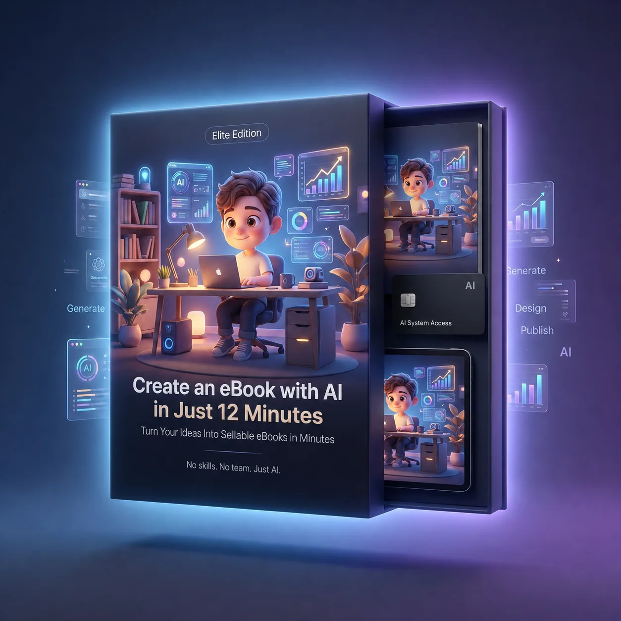 Create an AI ebook in just 12 minutes