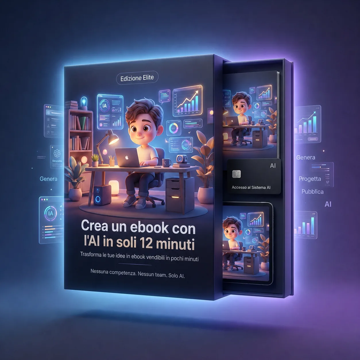 Crea un ebook AI in soli 12 minuti